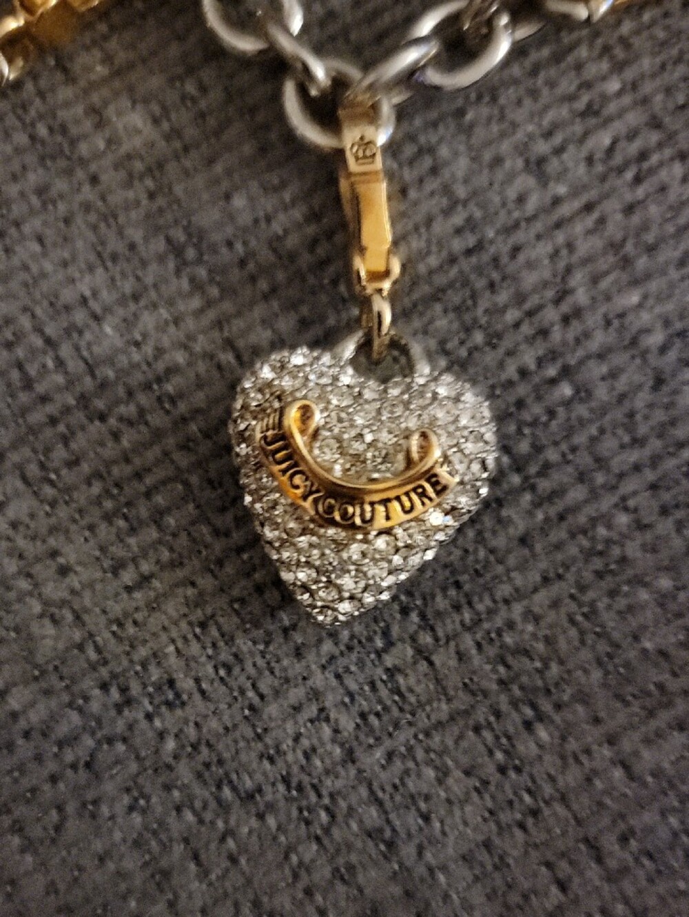 Vintage Y2K Juicy Couture Charm Necklace - Picture 7 of 15